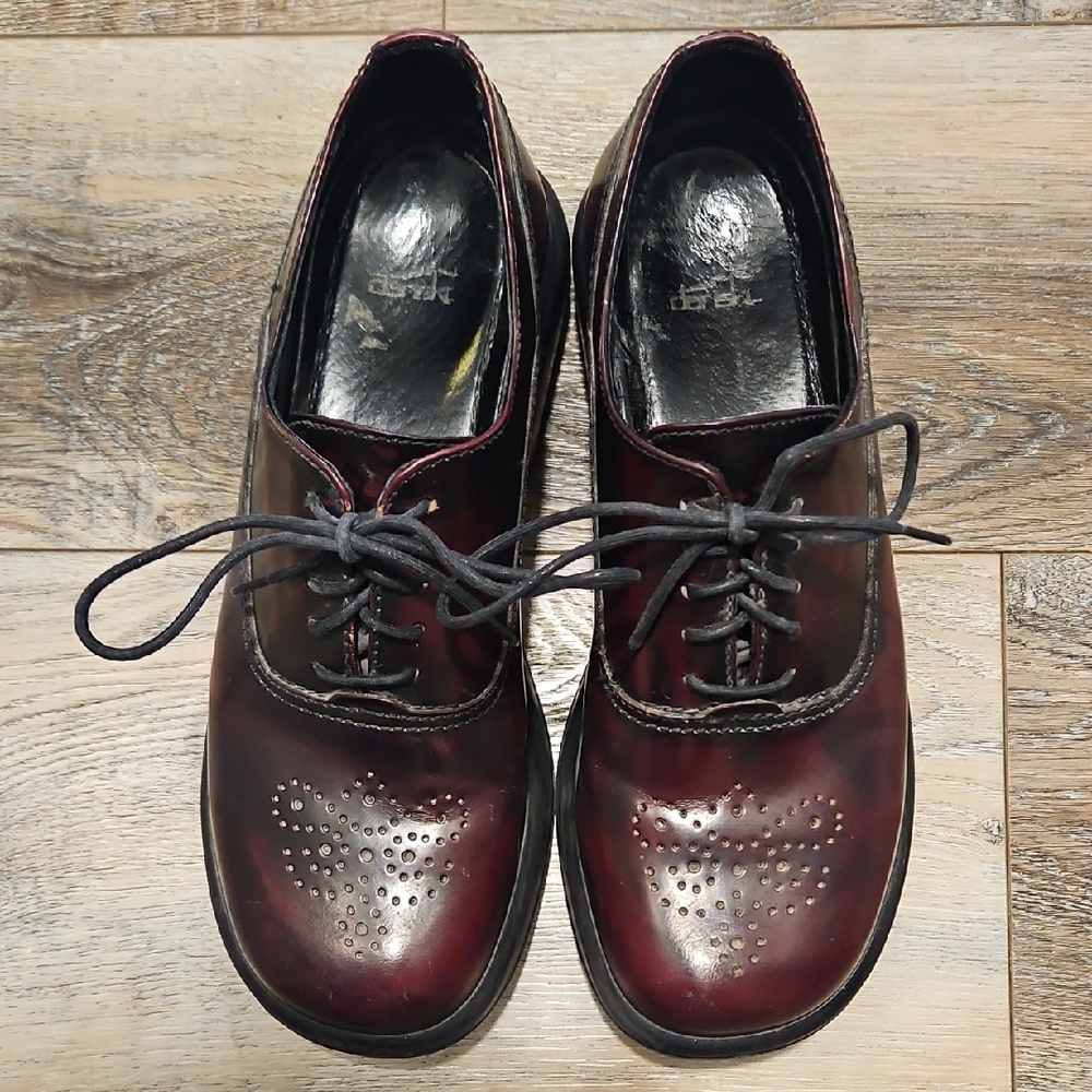 Dansko Vintage Womens Lace Up Loafer